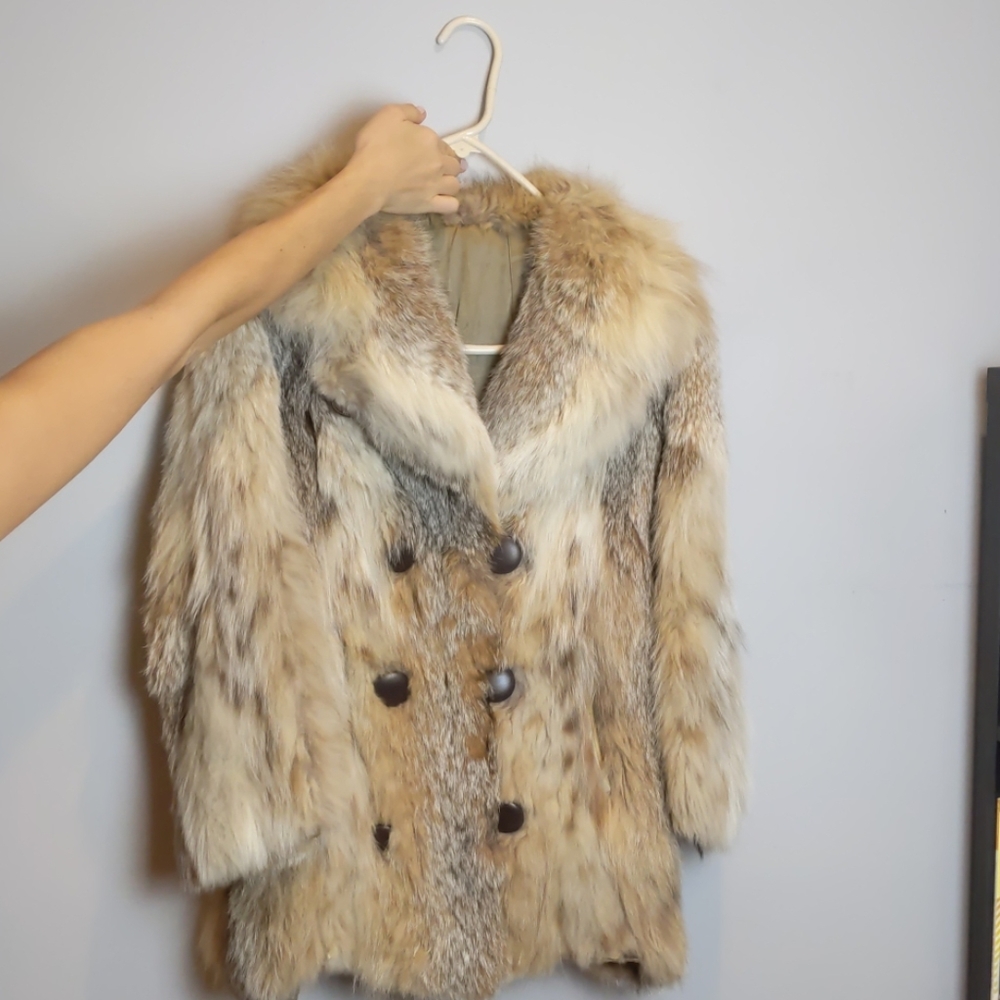 Lynx Vintage Fur Coat